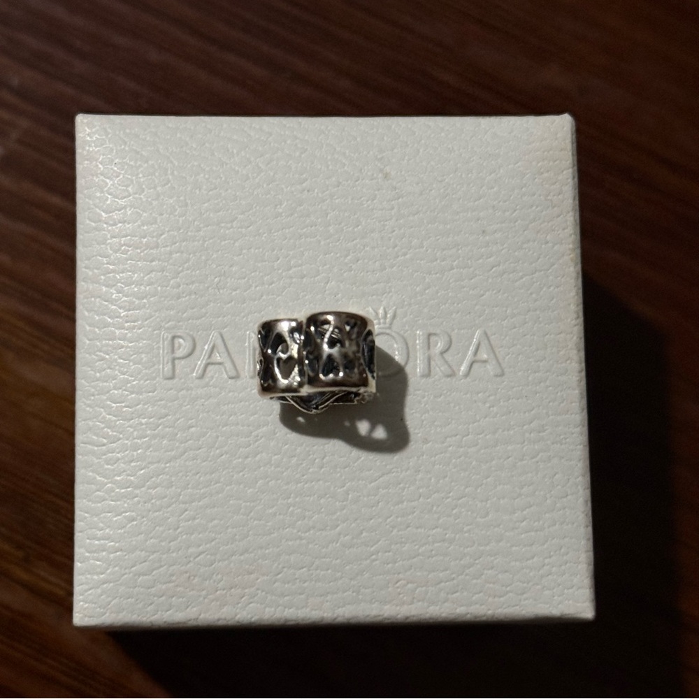 Pandora Love You Mom Infinity Heart Charm - Picture 5 of 6